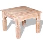Tavolino da Caffè in Legno Massello di Acacia 60x60x45 cm Tavolino da Caffè in Legno Massello di Acacia 60x60x45 cm
