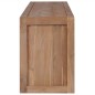 Mobile Porta TV in Teak con Finitura Naturale 120x30x40cm Mobile Porta TV in Teak con Finitura Naturale 120x30x40cm