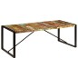 Tavolo da Pranzo 220x100x75 cm Legno Massello di Recupero Tavolo da Pranzo 220x100x75 cm Legno Massello di Recupero