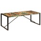 Tavolo da Pranzo 220x100x75 cm Legno Massello di Recupero Tavolo da Pranzo 220x100x75 cm Legno Massello di Recupero