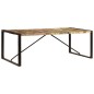 Tavolo da Pranzo 220x100x75 cm Legno Massello di Recupero Tavolo da Pranzo 220x100x75 cm Legno Massello di Recupero