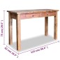 Tavolo Consolle in Legno Massello Recuperato 123x42x75 cm Tavolo Consolle in Legno Massello Recuperato 123x42x75 cm