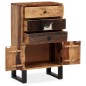 Credenza in Legno Massello di Sheesham 50x30x86 cm Credenza in Legno Massello di Sheesham 50x30x86 cm