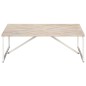 Tavolino da Caffè 110x110x36 cm in Legno Massello di Mango Tavolino da Caffè 110x110x36 cm in Legno Massello di Mango