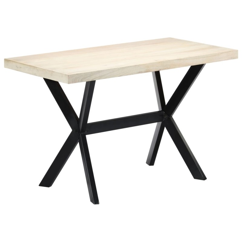 Tavolo da Pranzo 120x60x75 cm in Legno Massello di Mango Tavolo da Pranzo 120x60x75 cm in Legno Massello di Mango