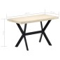 Tavolo da Pranzo 120x60x75 cm in Legno Massello di Mango Tavolo da Pranzo 120x60x75 cm in Legno Massello di Mango