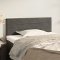 Testiera Grigio Scuro 80x5x78/88 cm in Velluto Testiera Grigio Scuro 80x5x78/88 cm in Velluto
