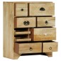 Cassettiera 60x30x75 cm in Legno Massello di Mango Cassettiera 60x30x75 cm in Legno Massello di Mango