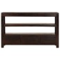 Mobile Porta TV in Legno di Acacia 90x30x55 cm Marrone Scuro Mobile Porta TV in Legno di Acacia 90x30x55 cm Marrone Scuro