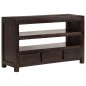 Mobile Porta TV in Legno di Acacia 90x30x55 cm Marrone Scuro Mobile Porta TV in Legno di Acacia 90x30x55 cm Marrone Scuro
