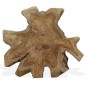 Tavolino da Caffè in Autentico Legno di Teak 80x70x38 cm Tavolino da Caffè in Autentico Legno di Teak 80x70x38 cm