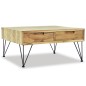 Tavolino da Caffè 80x80x40 cm in Legno Massello di Teak Tavolino da Caffè 80x80x40 cm in Legno Massello di Teak