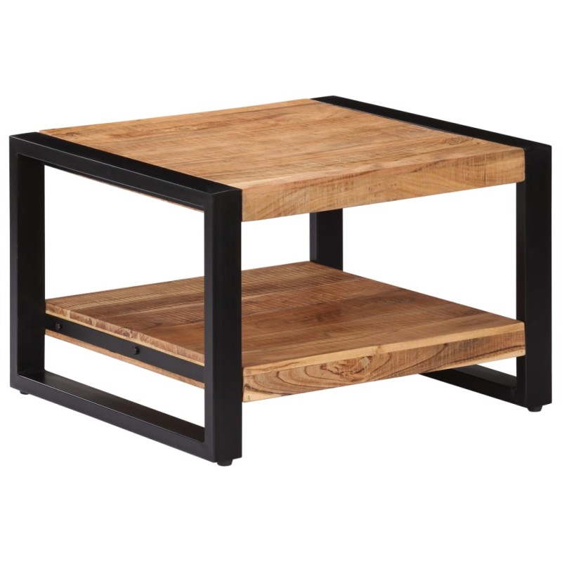 Tavolino da Caffè 60x60x40 cm in Legno Massello di Acacia Tavolino da Caffè 60x60x40 cm in Legno Massello di Acacia