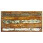 vidaXL Tavolo da Pranzo 120x60x75 cm in Legno Massello di Recupero