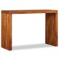 Tavolo Consolle in Legno Massello Finitura Miele 110x40x76 cm Tavolo Consolle in Legno Massello Finitura Miele 110x40x76 cm