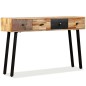vidaXL Tavolo Consolle in Legno Massello di Teak 120x30x76 cm vidaXL Tavolo Consolle in Legno Massello di Teak 120x30x76 cm