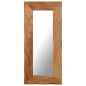 Specchio Cosmetico in Legno Massello di Acacia 50x110 cm Specchio Cosmetico in Legno Massello di Acacia 50x110 cm