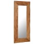 Specchio Cosmetico in Legno Massello di Acacia 50x110 cm Specchio Cosmetico in Legno Massello di Acacia 50x110 cm
