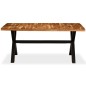 Tavolo da Pranzo Legno Massello di Acacia e Mango 180x90x76 cm Tavolo da Pranzo Legno Massello di Acacia e Mango 180x90x76 cm