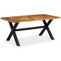 Tavolo da Pranzo Legno Massello di Acacia e Mango 180x90x76 cm Tavolo da Pranzo Legno Massello di Acacia e Mango 180x90x76 cm