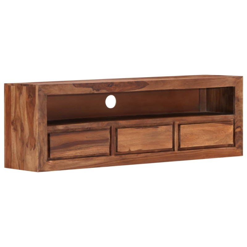 Mobile Porta TV 120x30x40 cm in Legno Massello di Sheesham Mobile Porta TV 120x30x40 cm in Legno Massello di Sheesham