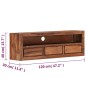 Mobile Porta TV 120x30x40 cm in Legno Massello di Sheesham Mobile Porta TV 120x30x40 cm in Legno Massello di Sheesham