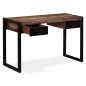 Scrivania a 2 Cassetti Legno Massello di Recupero 120x50x76 cm Scrivania a 2 Cassetti Legno Massello di Recupero 120x50x76 cm