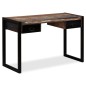 Scrivania a 2 Cassetti Legno Massello di Recupero 120x50x76 cm Scrivania a 2 Cassetti Legno Massello di Recupero 120x50x76 cm
