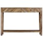 Tavolo Consolle in Legno Massello di Mango 118x30x80 cm Tavolo Consolle in Legno Massello di Mango 118x30x80 cm