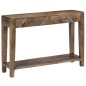 Tavolo Consolle in Legno Massello di Mango 118x30x80 cm Tavolo Consolle in Legno Massello di Mango 118x30x80 cm
