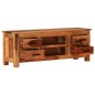 Mobile Porta TV 110x30x40 cm in Legno Massello di Sheesham Mobile Porta TV 110x30x40 cm in Legno Massello di Sheesham