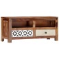 Mobile Porta TV 90x30x40 cm in Legno Massello di Sheesham Mobile Porta TV 90x30x40 cm in Legno Massello di Sheesham