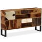 Credenza in Legno Massello di Sheesham 140x30x80 cm Credenza in Legno Massello di Sheesham 140x30x80 cm