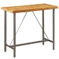 vidaXL Tavolo da Bar in Teak Massello di Recupero 120x58x106 cm vidaXL Tavolo da Bar in Teak Massello di Recupero 120x58x106 cm