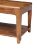 Tavolino da Caffè in Legno Massello 88x50x38 cm Tavolino da Caffè in Legno Massello 88x50x38 cm