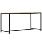 Tavolo da Pranzo 140x70x75 cm in Legno Massello di Mango Grezzo Tavolo da Pranzo 140x70x75 cm in Legno Massello di Mango Grezzo