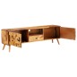 Mobile TV in Sheesham Massello con Finitura Miele 140x30x40cm Mobile TV in Sheesham Massello con Finitura Miele 140x30x40cm