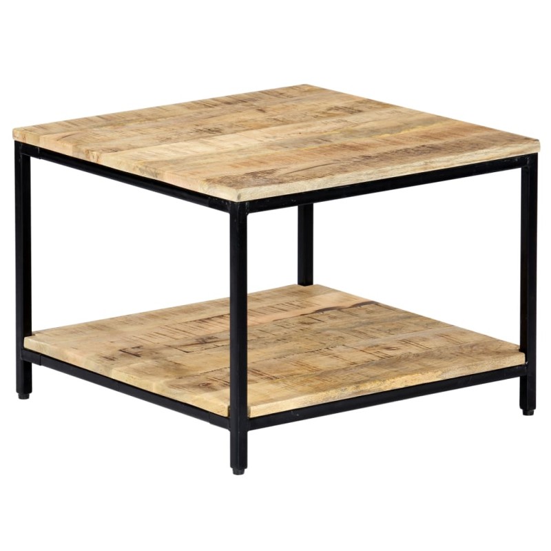 Tavolino da Caffè 60x60x45 cm in Legno Massello di Mango Tavolino da Caffè 60x60x45 cm in Legno Massello di Mango