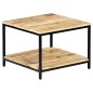 Tavolino da Caffè 60x60x45 cm in Legno Massello di Mango Tavolino da Caffè 60x60x45 cm in Legno Massello di Mango
