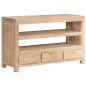 Mobile Porta TV in Legno di Acacia 90x30x55cm Marrone Chiaro Mobile Porta TV in Legno di Acacia 90x30x55cm Marrone Chiaro