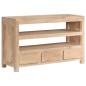 Mobile Porta TV in Legno di Acacia 90x30x55cm Marrone Chiaro Mobile Porta TV in Legno di Acacia 90x30x55cm Marrone Chiaro