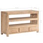 Mobile Porta TV in Legno di Acacia 90x30x55cm Marrone Chiaro Mobile Porta TV in Legno di Acacia 90x30x55cm Marrone Chiaro