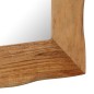 Specchio Cosmetico in Legno Massello di Acacia 50x50 cm Specchio Cosmetico in Legno Massello di Acacia 50x50 cm