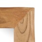 Specchio Cosmetico in Legno Massello di Acacia 50x50 cm Specchio Cosmetico in Legno Massello di Acacia 50x50 cm