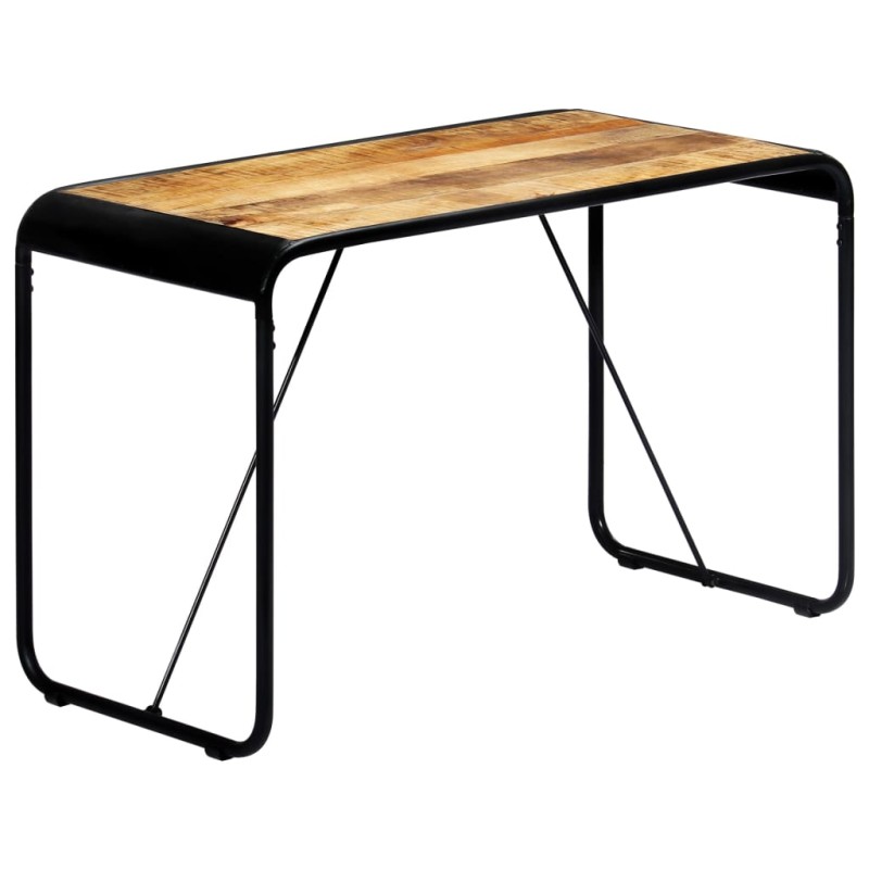 Tavolo da Pranzo 118x60x76 in Legno Massello di Mango Grezzo Tavolo da Pranzo 118x60x76 in Legno Massello di Mango Grezzo