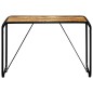 Tavolo da Pranzo 118x60x76 in Legno Massello di Mango Grezzo Tavolo da Pranzo 118x60x76 in Legno Massello di Mango Grezzo