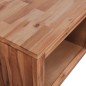 Tavolino da Caffè in Legno Massello d'Acacia 90x50x37,5 cm Tavolino da Caffè in Legno Massello d'Acacia 90x50x37,5 cm
