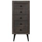 Credenza in Legno Massello di Mango 40x40x91 cm Credenza in Legno Massello di Mango 40x40x91 cm