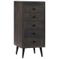 Credenza in Legno Massello di Mango 40x40x91 cm Credenza in Legno Massello di Mango 40x40x91 cm