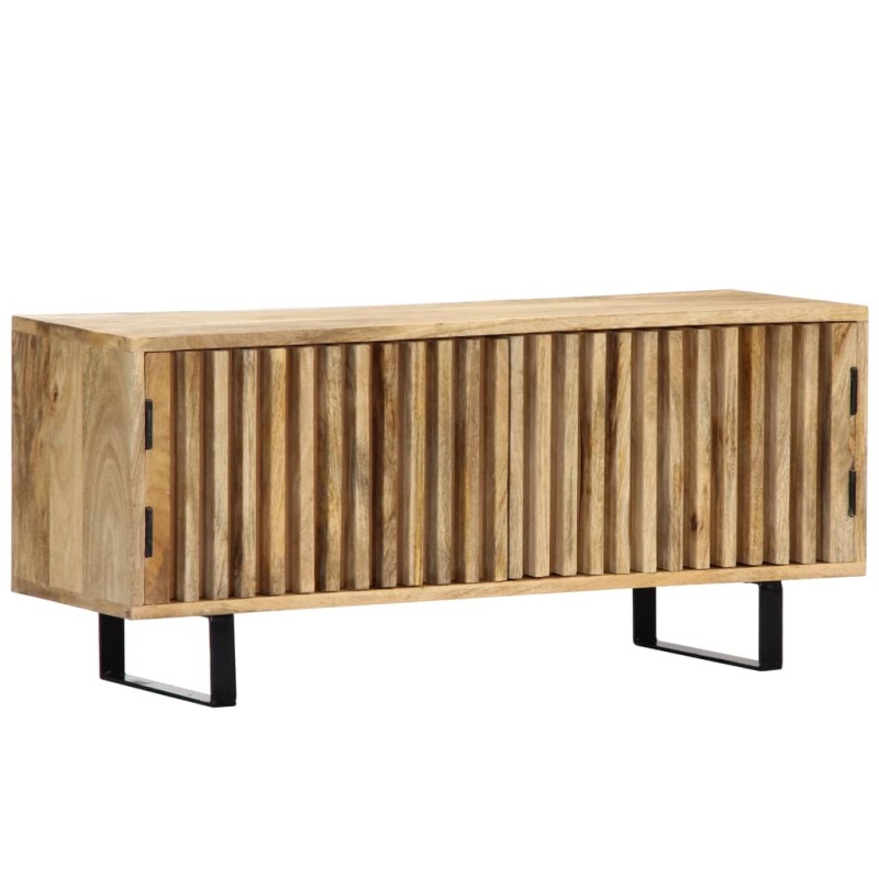 Mobile Porta TV 90x30x40 cm in Legno Massello di Mango Mobile Porta TV 90x30x40 cm in Legno Massello di Mango